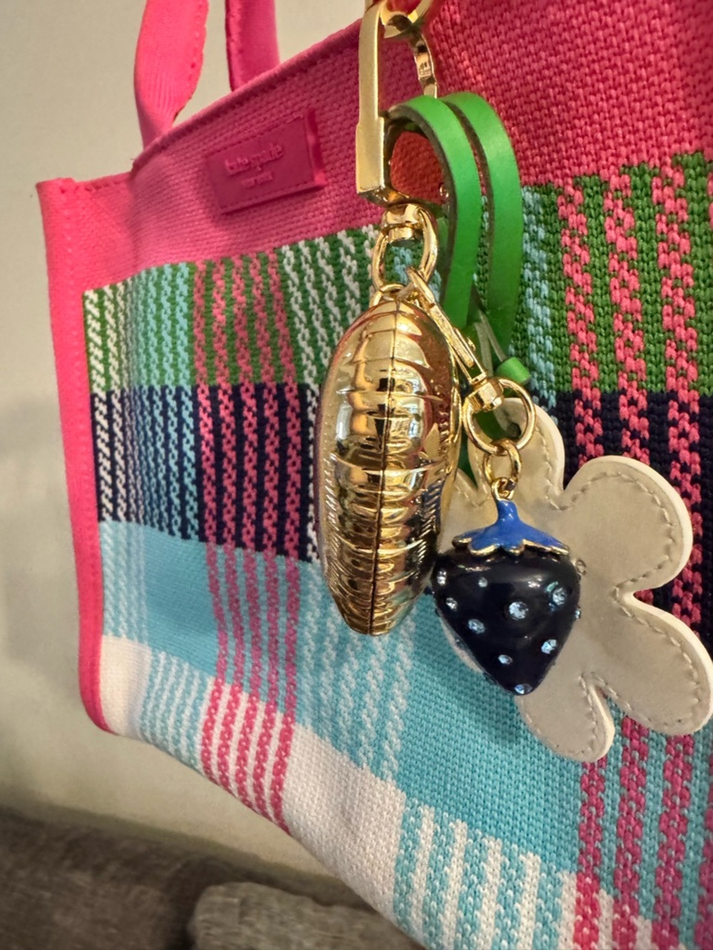 Kate Spade New York x Target Plaid Knit Crossbody Bag - Picture 3 of 4